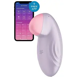 Cмарт-вібратор для клітора Satisfyer Tropical Tip Light Lilac - мініатюра 2