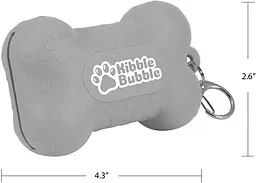 Силіконова сумка для ласощів Kibble Bubble Bone - мініатюра 6