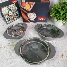 Набір посуду (омлетниці) O.M.S. Collection 3015 Grey - мініатюра 4