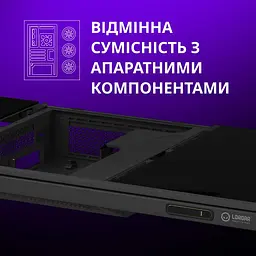 Геймерський стіл Lorgar ELITE 90G Glass Black (LRG-DE90G) - мініатюра 7