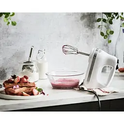 Міксер KitchenAid Classic 5KHM5110EWH ручний 5 швидкостей білий - мініатюра 5