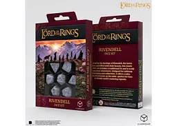 Набір кубиків The Lord of the Rings: Rivendell Dice Set - Stone (7 шт.) (LOTR/190166/RIV/A1)