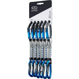 Набір відтяжок Climbing Technology Lime STP Set NY 12 cm Anthracite/Blue (1053-2E661EI B06 STP)