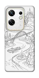 TPU чохол Demsky Dnipro spirit для Infinix Zero 30 4G