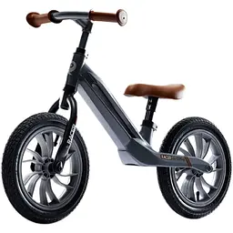 Біговел дитячий Qplay Racer Grey із надувними колесами (B-300Grey) - мініатюра 2
