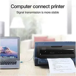 Кабель для принтера Vention USB 2.0 AM/BM 5.0m black (COQBJ) - мініатюра 6