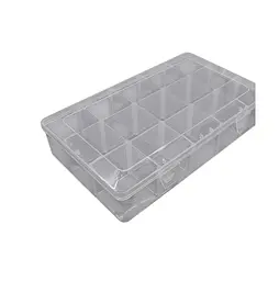 Пластиковий ящик для деталей Voltronic Box 15 відділень 275x55x165 мм
