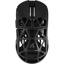 Мишка Attack Shark R2, Wireless/Bluetooth, 42000dpi, (PAW3950), 6кн., Black (R2B_AS)