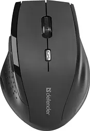 Мишка Defender Accura MM-365, бездротова, 6 кн. до 1600 dpi, чорна
