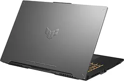 Ноутбук ASUS TUF Gaming F17 FX707VJB-HX063 (17.3 FHD IPS, Intel 5-210H, 16 GB, 512 SSD, RTX 3050 6 GB, DOS) Gray (90NR0MY5-M002H0) - мініатюра 5