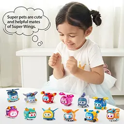 Ігрова фігурка Super Wings Super Pet Шайн улюбленець зі світловими ефектами (EU770420) - мініатюра 12