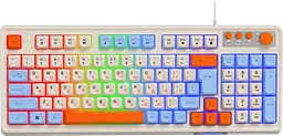 Клавіатура Maxxter KBG-3C01-UA White - мініатюра 1