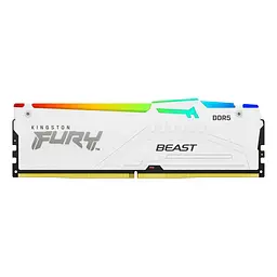 Модуль пам'яті Kingston Fury DDR5 16GB 5600MHz Beast White RGB EXPO (KF556C36BWEA-16)