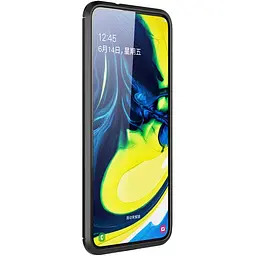 Чохол-накладка Toto Carbon Brush TPU Case Samsung Galaxy A11/M11 Black - мініатюра 2