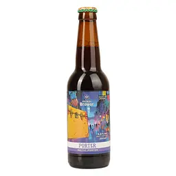 Пиво Volynski Browar Porter, темне, нефільтроване, 5,8%, 0,35 л