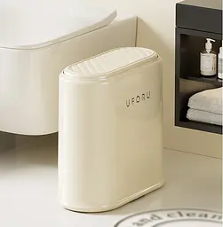 Відро для сміття Uforu DB2406-1 12 л Кремовий