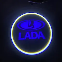 Картридж-вставка логотипу Lada на двері 1 шт. (Blue)