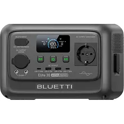 Зарядна станція BLUETTI Elite 30 V2 600W (P-EL30V2-EU-GY-BL-010) [149152] - мініатюра 2