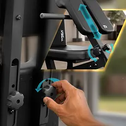 Лавка тренувальна Trex Sport TX-200B із партою Скотта - мініатюра 6