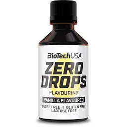 Замінник харчування BioTech Zero Drops, 50 мл - Ваніль