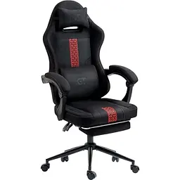 Геймерське крісло GT Racer X-2331 Fabric Black/Red [166919] - мініатюра 3
