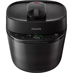 Мультиварка-скороварка Philips All in One Cooker 1000 Вт чорна (HD2151/40)