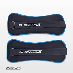 Обтяжувачі EasyFit Comfort 2 кг для ніг та рук з металом (пара) - мініатюра 11