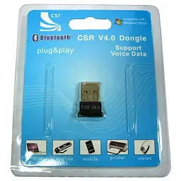 USB GRAND Bluetooth адаптер 4.0 міні чорний CSR-v4.0 - мініатюра 2