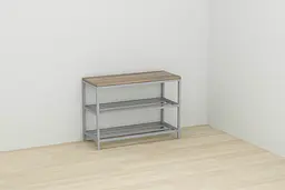 Банкетка універсальна Ferrum-decor Слайм 45x63x26 сірий ДСП Дуб Сонома Трюфель 16мм (FRD-104083) - мініатюра 4