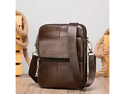 Чоловіча шкіряна сумка Vintage 19х15х2,5 см sum0012813 - мініатюра 6
