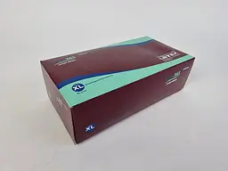 Рукавички одноразові гумові сині CARE 365, розмір XL, 50 шт, неопудрені, для огляду, клінінгу та сервісу - мініатюра 2