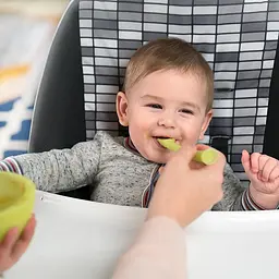 Набір ложок Olababy для годування та для навчання, зелений, 2 шт. (30300) - мініатюра 5