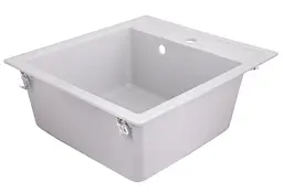 Кухонна мийка Lidz 460х515 / 200 GRA-09 (LIDZGRA09460515200) - мініатюра 3