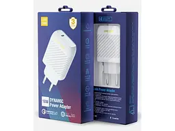 Мережевий зарядний пристрій Luxe Cube Dynamic 18 W White (1USBx3A) (4446689880643) - мініатюра 3