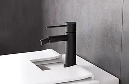 Змішувач для біде Corsan Lugo black CMB7531BL Чорний матовий - мініатюра 3