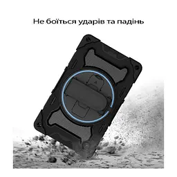 Чохол до планшета BeCover Horizontal handle Samsung Galaxy Tab A11 Plus SM-X236B 11.0" Black (713941) - мініатюра 4