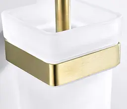 Йоршик для унітазу Rea Erlo 05 brushed gold REA-06911, Золотий - мініатюра 3