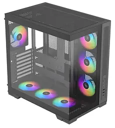 Корпус SAMA V52 без БЖ (V52-BKADA7X1-GL) Black - мініатюра 8