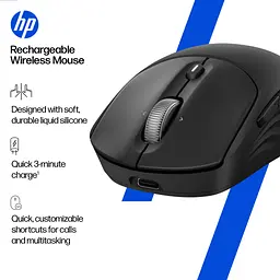 Мишка HP 700 Rechargeable Wireless/Bluetooth Black (AZ7B0AA)