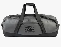Сумка дорожня водозахисна Highlander Hauler Duffel 120L Dark Grey (DB135-DGY) - мініатюра 1