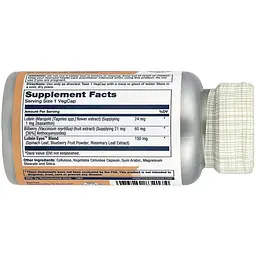 Лютеїн  Solaray Lutein Eyes 24 30 веганських капсул - мініатюра 3