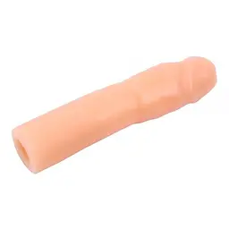 Насадка для збільшення члена Chisa SuperMe Real Feel Sleeve, +2.5 см - мініатюра 3