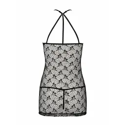 Напівпрозора сорочка Passion AZALIA CHEMISE S/M, black - мініатюра 6