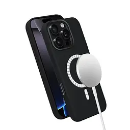 Чохол MAKE Apple iPhone 16 Pro Silicone Solo Black - мініатюра 2