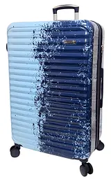 Валіза велика Madisson Snowball 65203 L 76x49x30 см полікарбонат Синьо-блакитний