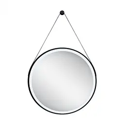 Дзеркало Qtap Robin R600 Black з LED-підсвічуванням QT13786502B - мініатюра 2