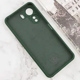 Чохол Silicone Cover Lakshmi Full Camera (AA) для Oppo A60 4G Зелений / Dark green - мініатюра 2