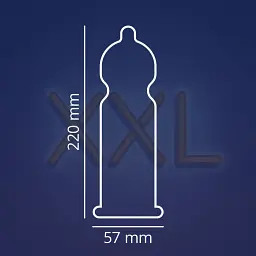 Презервативи збільшеного розміру Contex Extra Large XXL 3 шт. - мініатюра 4