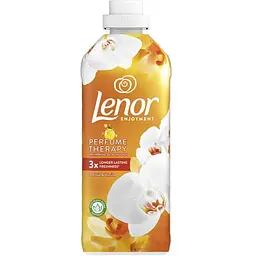 Кондиціонер для білизни Lenor Parfume Therapy Ванільна орхідея та золотий бурштин 925 мл - мініатюра 2