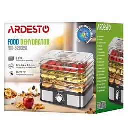 Сушка для овочів та фруктів Ardesto (FDB-52832B) - мініатюра 7